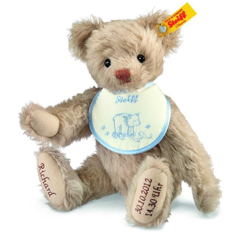steiff bear personalised