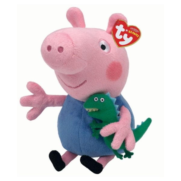 Peppa Pig George Beanie Baby 15 cm - TY