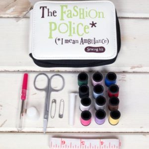 Fashion Police Sewing Kit - The Bright Side