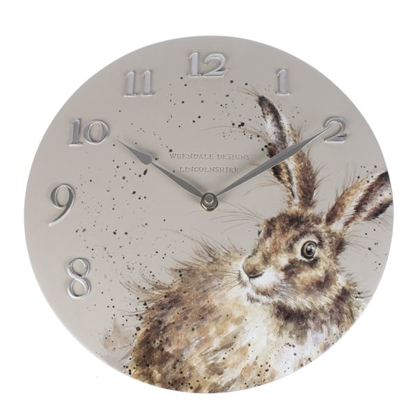 Hare Wall Clock - Wrendale Designs