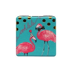 Disaster Designs Candy Pop Flamingo Compact Mirror