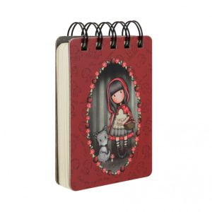 Gorjuss Mini Wirobound Notebook - Little Red Riding Hood