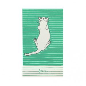Santoro Felines Cat Matchbook Notebook - Feline Fine