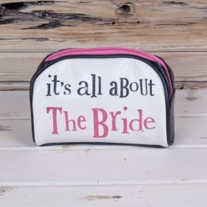 'All About The Bride' Make Up Bag - The Bright Side