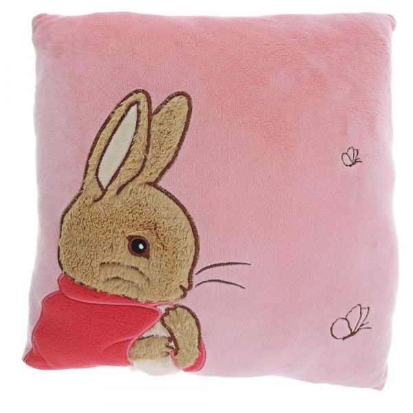 Peter Rabbit Cushion - Beatrix Potter flopsy bunny cushion