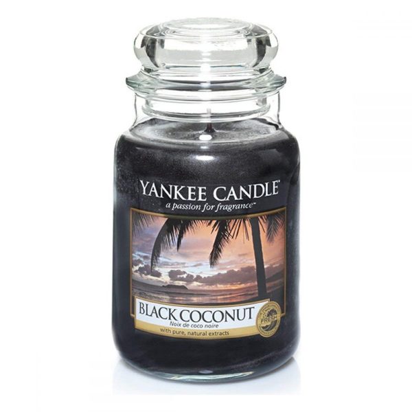 Yankee Candle Large Jar black coconut