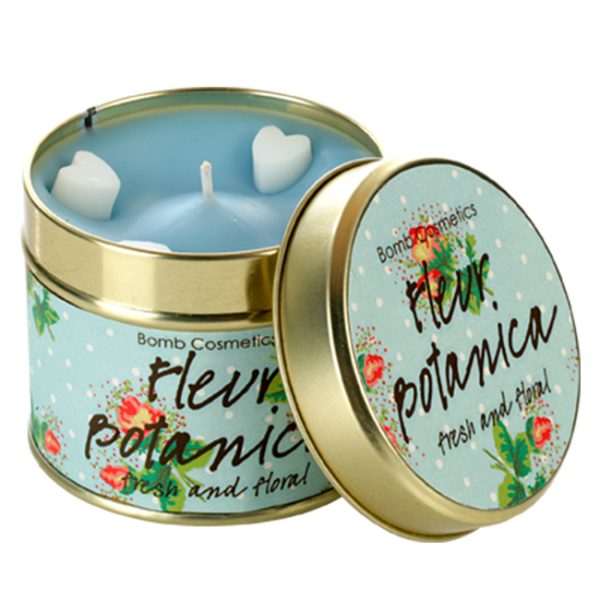 Fleur Botanica Tinned Candle - Bomb Cosmetics