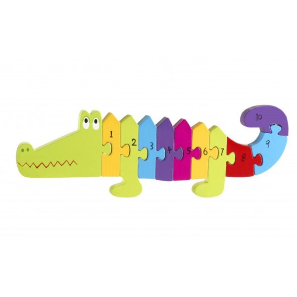 Crocodile Number Puzzle - Orange Tree Toys