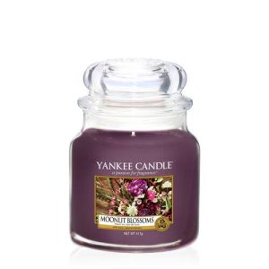 Yankee Candle Moonlit Blossoms Medium Jar Candle, 411g