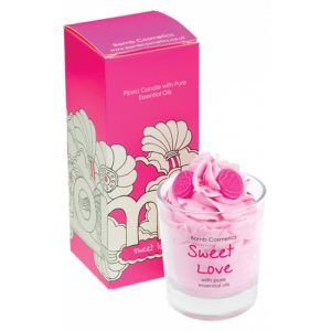 Sweet Love Piped Candle - Bomb Cosmetics