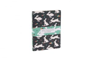 Wild Thoughts Bunny Rabbit A6 Notebooks Set