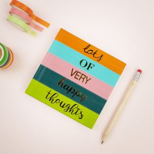 'Lots of Very Happy Thoughts' Mini Notebook, IMMB02 - Soul UK