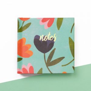 Floral Mini Notes Notebook, IMMB12 - Soul UK
