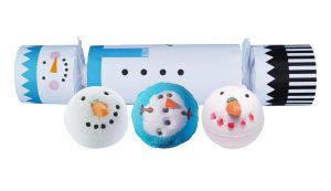 Frosty the Snowman Cracker Bath Bomb Gift Pack - Bomb Cosmetics