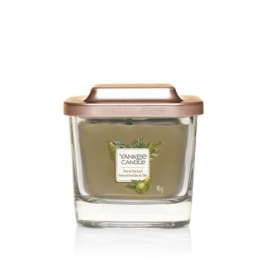 Yankee Candle Elevation Collection - Pear & Tea Leaf - Small 1-Wick Square Candle