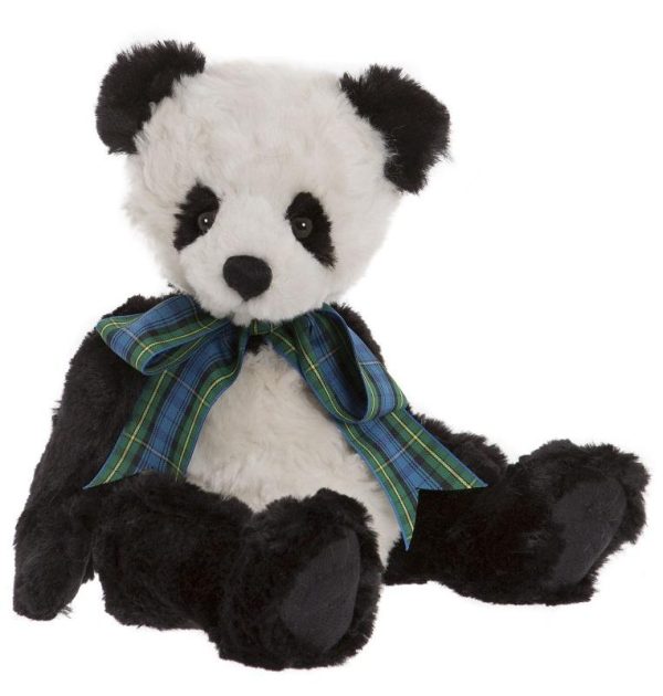 Bobble Panda Bear, 25 cm – Charlie Bears Plush CB185181