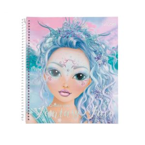 Create Your TOP Model Fantasy Face Colouring Book 11240 - Depesche