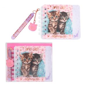 Top Model Mini Notebook and Pen Set - Love Cats - 11327 LEO LOVE - Depesche