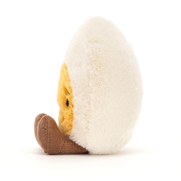 Make brunch and make amends with Boiled Egg Sorry. This goofy egg is a soothingly soft way to make up with a friend. With scrumptious white fur and a cosy yolk, this adorable egg is sweet and sincere.