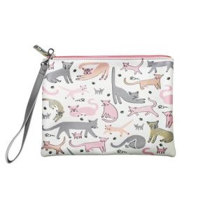 Over The Moon Cat Pouch Bag with Strap - Disaster Designs