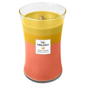 WoodWick Tropical Sunrise Trilogy Large Hourglass Candle