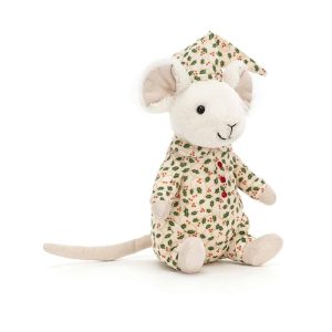 Jellycat Merry Mouse Bedtime - 18 x 9 cm