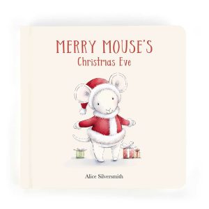 Merry Mouse’s Christmas Eve Story Book - Jellycat
