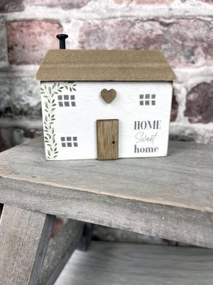 Home Sweet Home Wooden Block Ornament - Langs