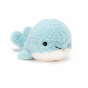 Jellycat Fluffy Whale - 10x5cm