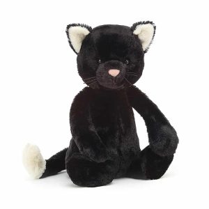 Jellycat Bashful Black Kitten, Medium, 31x12cm