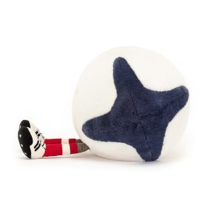 Jellycat Amuseable Sports Rugby Ball, 18x29cm