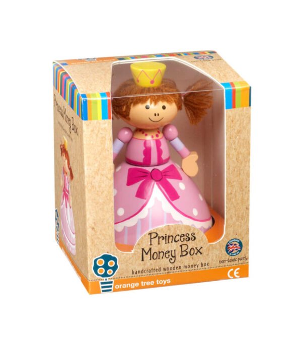 Princess Money Box - Orange Tree Toys