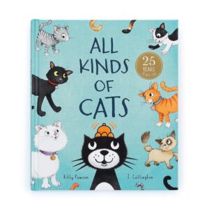 Jellycat All Kinds Of Cats Story Book