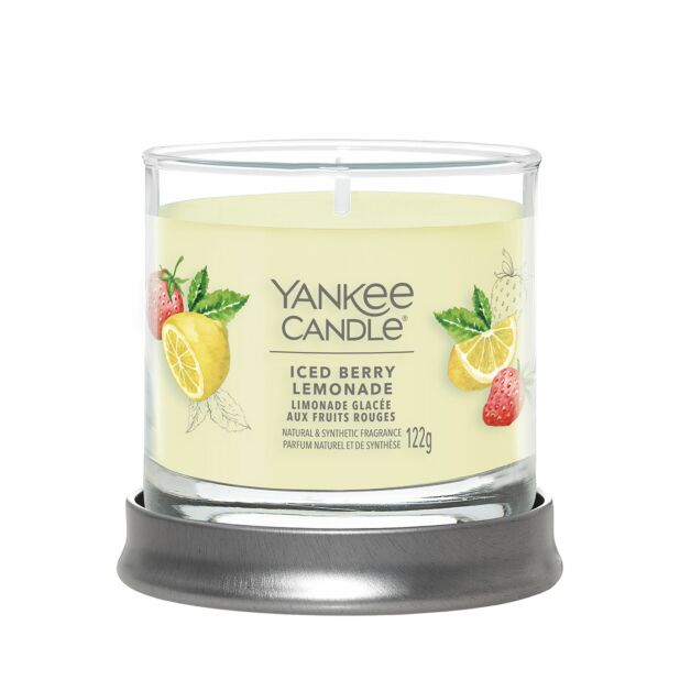 Yankee Candle Iced Berry Lemonade Small Jar Candle Tumbler - Image 3
