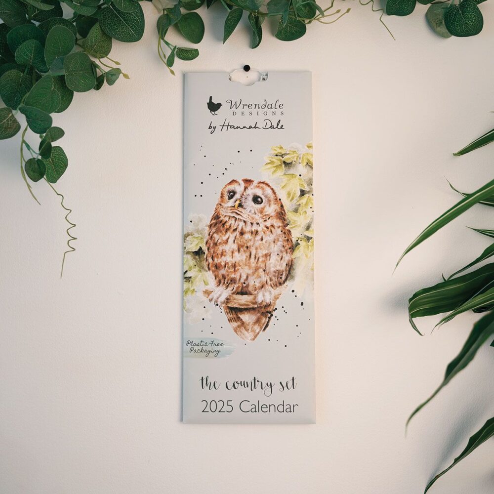 2025 The Country Set Slim Calendar - Wrendale Designs - Image 2