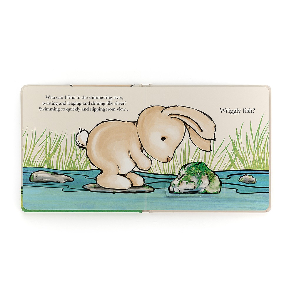 'Who Can I Find' Bunny Story Book - Jellycat - Image 2
