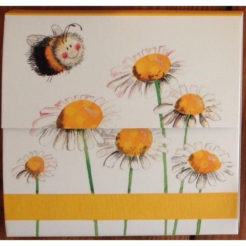 Bees Magnetic Notepad - Alex Clark Art