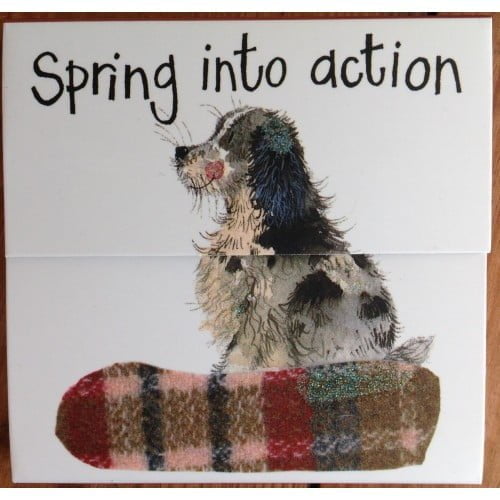 Spaniel Magnetic Notepad - Alex Clark Art