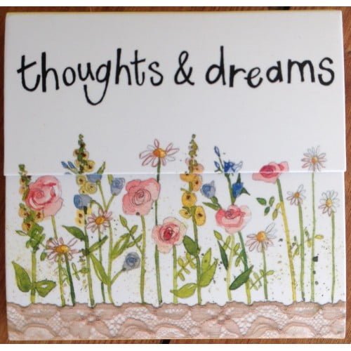 Thoughts and Dreams Magnetic Notepad - Alex Clark Art