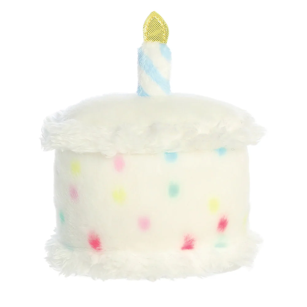 Palm Pals Happy B'Day Birthday Cake Soft Toy - Aurora World - Image 6