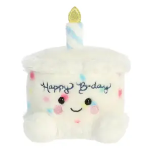 Palm Pals Happy B'Day Birthday Cake Soft Toy - Aurora World
