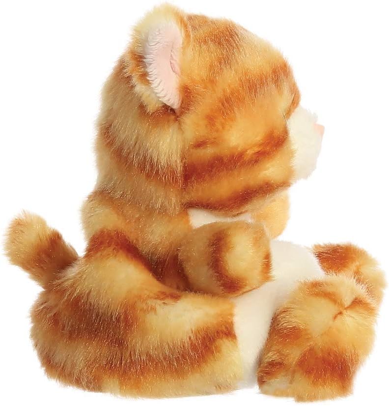 Palm Pals Meow Ginger Kitty Cat Soft Toy - Aurora World - Image 3