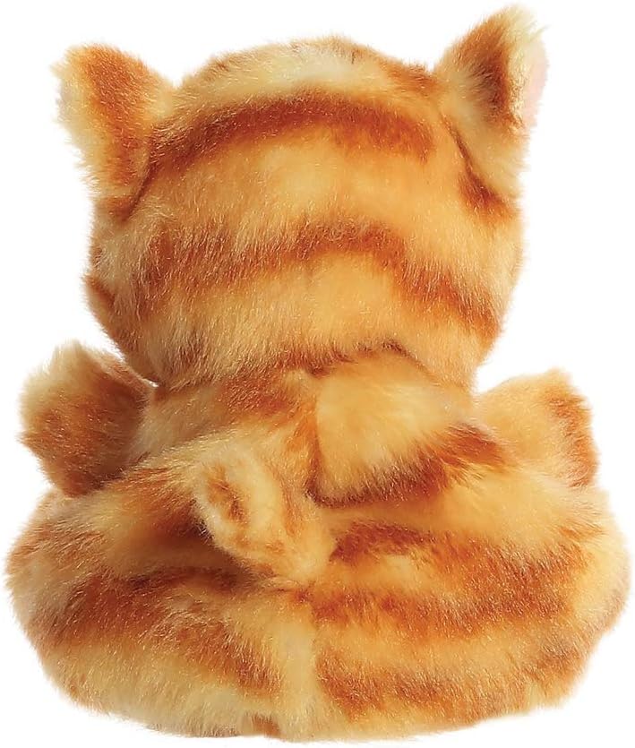Palm Pals Meow Ginger Kitty Cat Soft Toy - Aurora World - Image 6