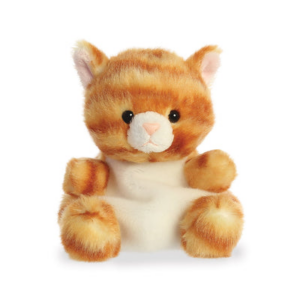 Palm Pals Meow Ginger Kitty Cat Soft Toy - Aurora World