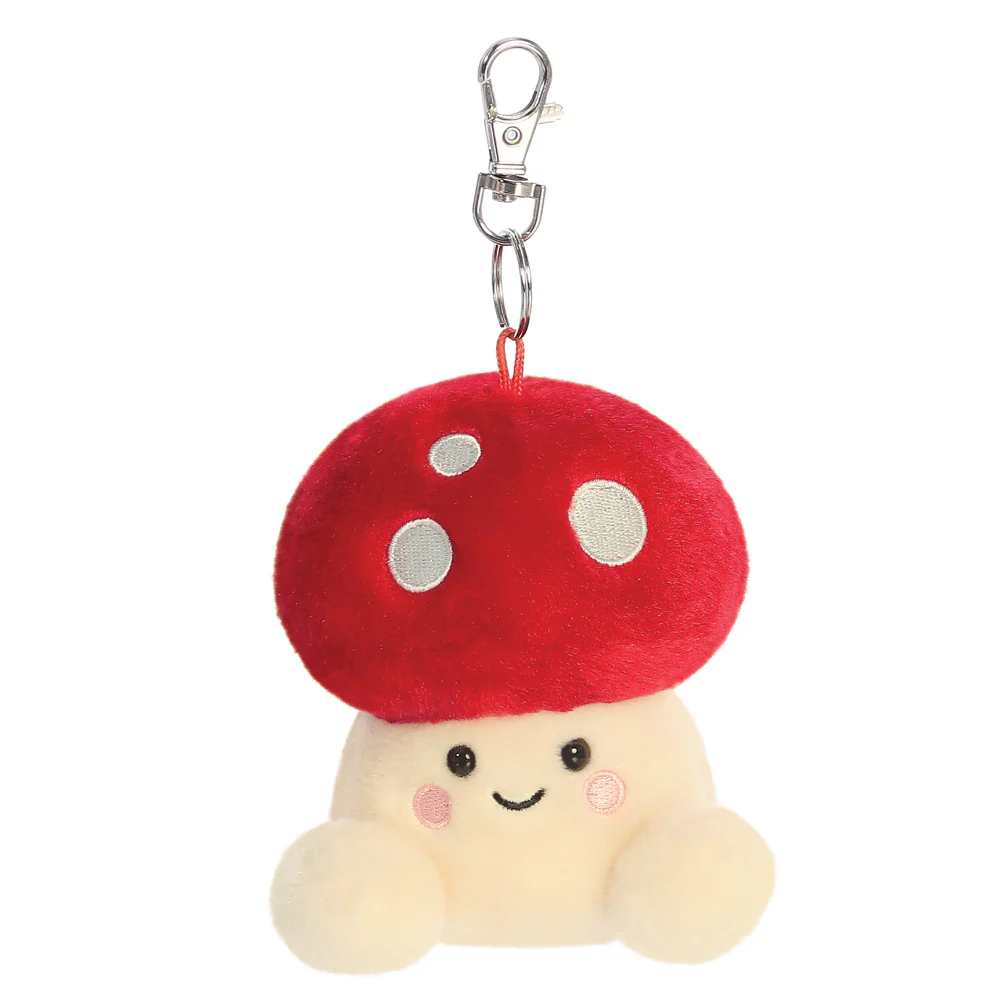 Palm Pals Amanita Mushroom Clip-On Plush Bag Charm - Aurora World