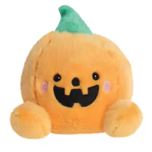 Palm Pals Carver Jack O'Lantern Pumpkin Soft Toy - Aurora World