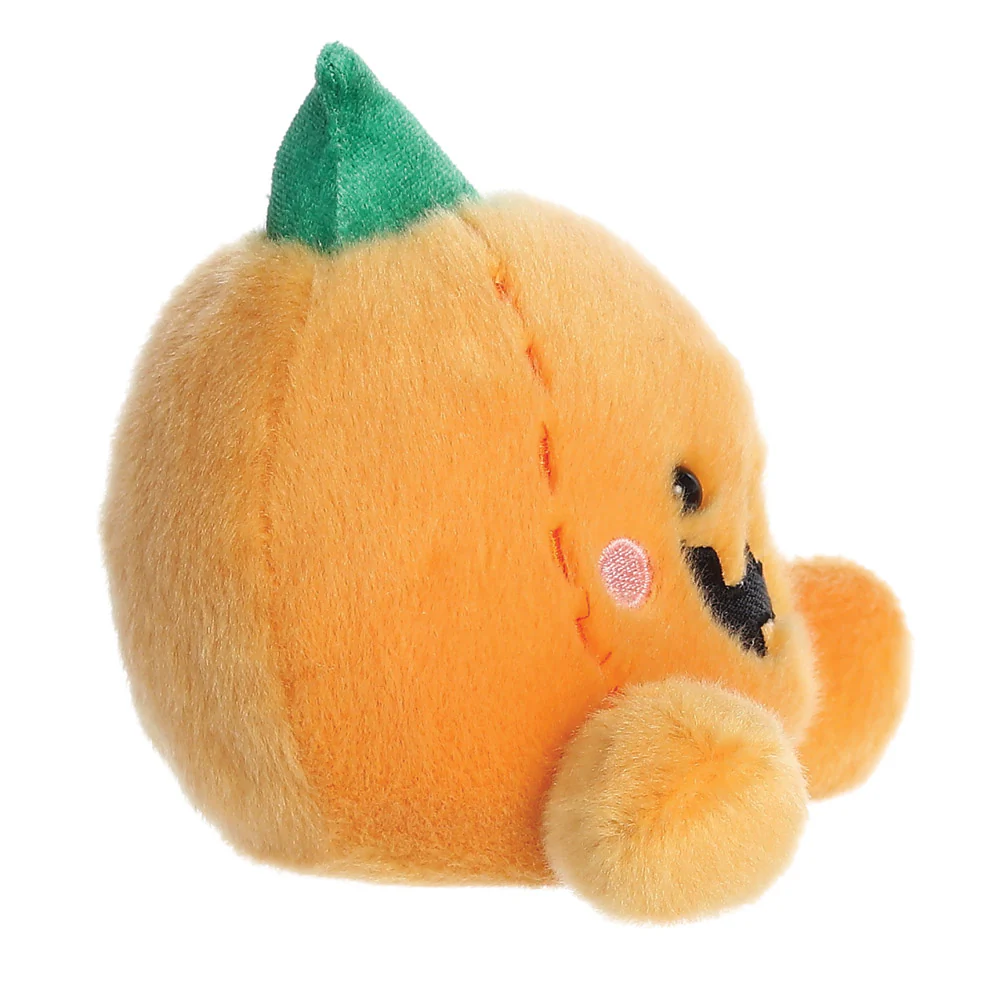 Palm Pals Carver Jack O'Lantern Pumpkin Soft Toy - Aurora World - Image 3
