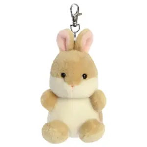 Palm Pals Ella Bunny Clip-On Plush Bag Charm - Aurora World