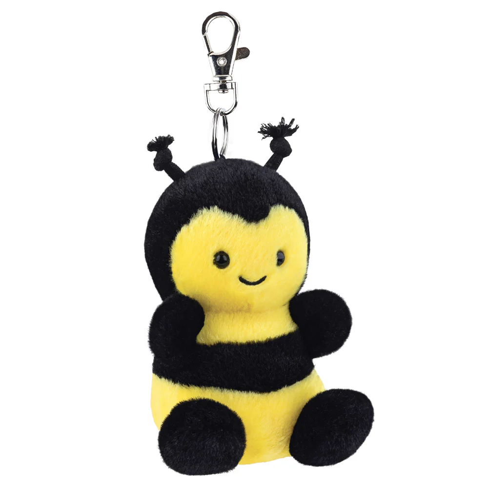 Palm Pals Queenie Bee Clip-On Plush Bag Charm - Aurora World - Image 2