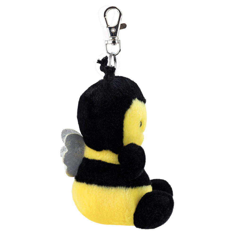 Palm Pals Queenie Bee Clip-On Plush Bag Charm - Aurora World - Image 3